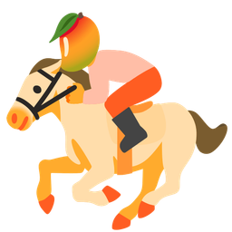 mango and horse