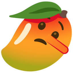 mango and lying face