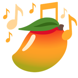 mango and musical notes