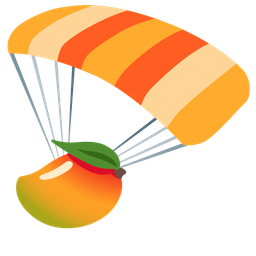 mango and parachute