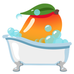 mango and soap