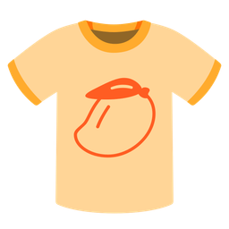 mango and t-shirt