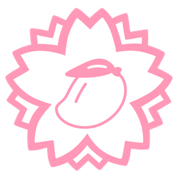 mango and white flower