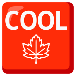 maple leaf and COOL button