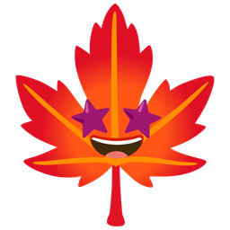 Maple leaf and Star-struck