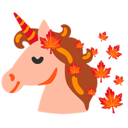 maple leaf and unicorn
