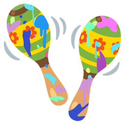 Maracas and Artist palette