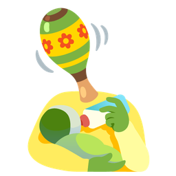 Maracas and Baby bottle