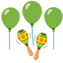 Maracas and Balloon