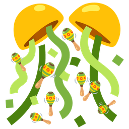 Maracas and Confetti ball