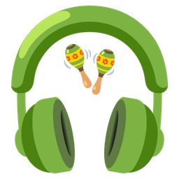 Maracas and Headphone