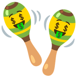 Maracas and Money-mouth face