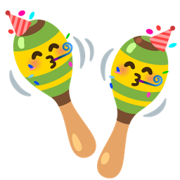 Maracas and Partying face
