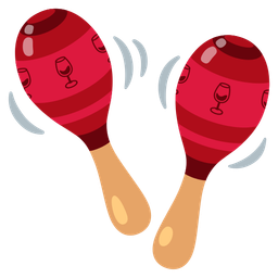 Maracas and Wine glass