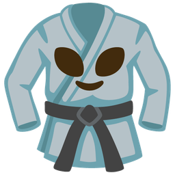 martial arts uniform and alien