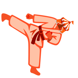 martial arts uniform and circus tent