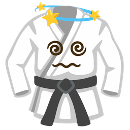 martial arts uniform and dizzy