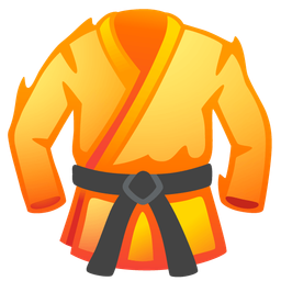 martial arts uniform and fire