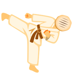 martial arts uniform and flatbread