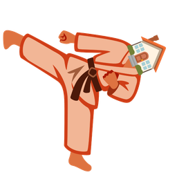 martial arts uniform and house