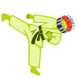 martial arts uniform and stadium