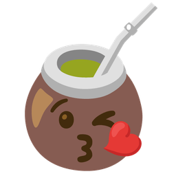 Mate and Face blowing a kiss