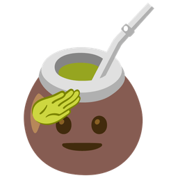 Mate and Saluting face