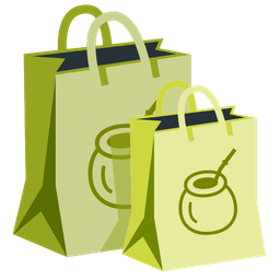 Mate and Shopping bags