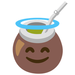 Mate and Smiling face with halo