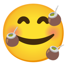 Mate and Smiling face with hearts