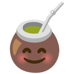 Mate and Smiling face with smiling eyes