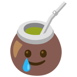 Mate and Smiling face with tear