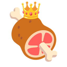 meat on bone and crown