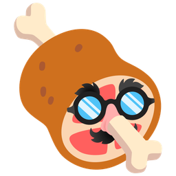 meat on bone and disguised face