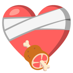 meat on bone and mending heart