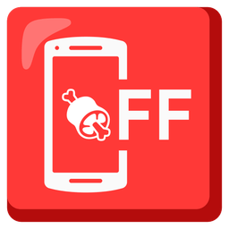 meat on bone and mobile phone off