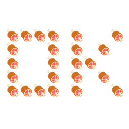 meat on bone and OK button