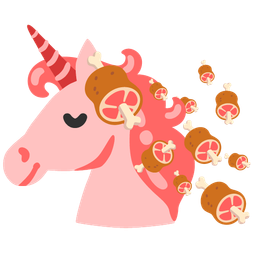 meat on bone and unicorn