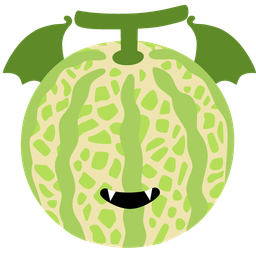 melon and bat
