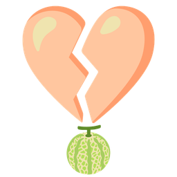 melon and broken heart