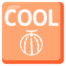 melon and COOL button