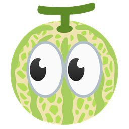 melon and eyes