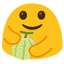 melon and people hugging