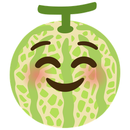 Melon and Smiling face