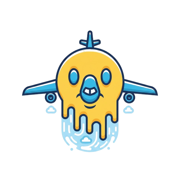 Melting face and Airplane