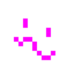 melting face and alien monster