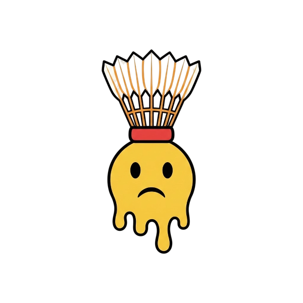Melting face and Badminton