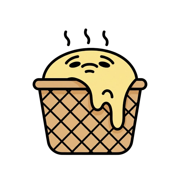 Melting face and Basket