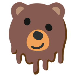 melting face and bear