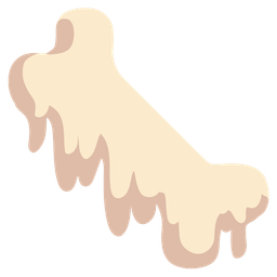 melting face and bone